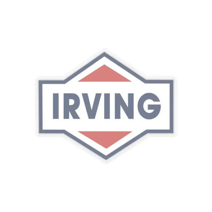 Irving Oil (Logo) STICKER Vinyl Kiss-Cut Decal 2 Inch Transparent - The Sticker Space