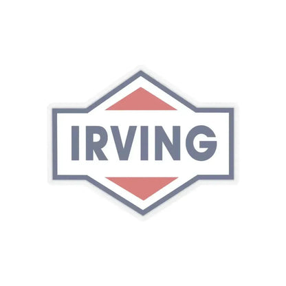 Irving Oil (Logo) STICKER Vinyl Kiss-Cut Decal 3 Inch Transparent - The Sticker Space