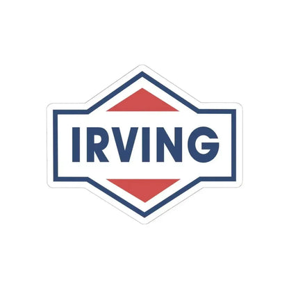 Irving Oil (Logo) STICKER Vinyl Kiss-Cut Decal 6 Inch White - The Sticker Space