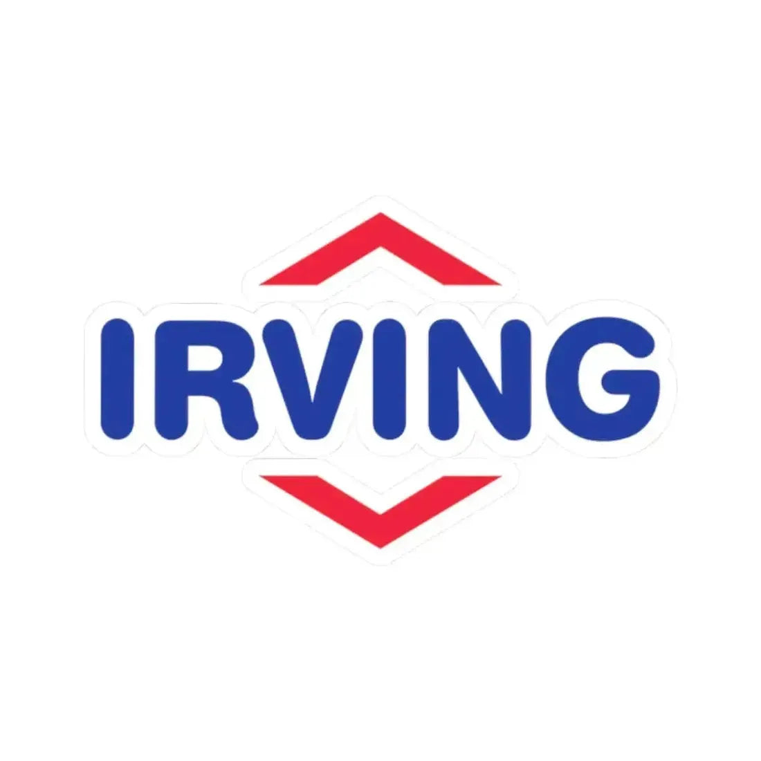 Irving Oil (new) (Logo) STICKER Vinyl Kiss-Cut Decal 2 Inch White - The Sticker Space