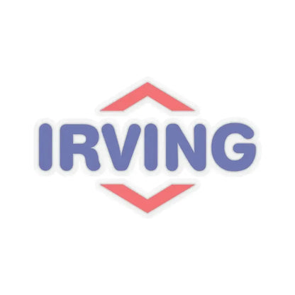 Irving Oil (new) (Logo) STICKER Vinyl Kiss-Cut Decal 3 Inch Transparent - The Sticker Space