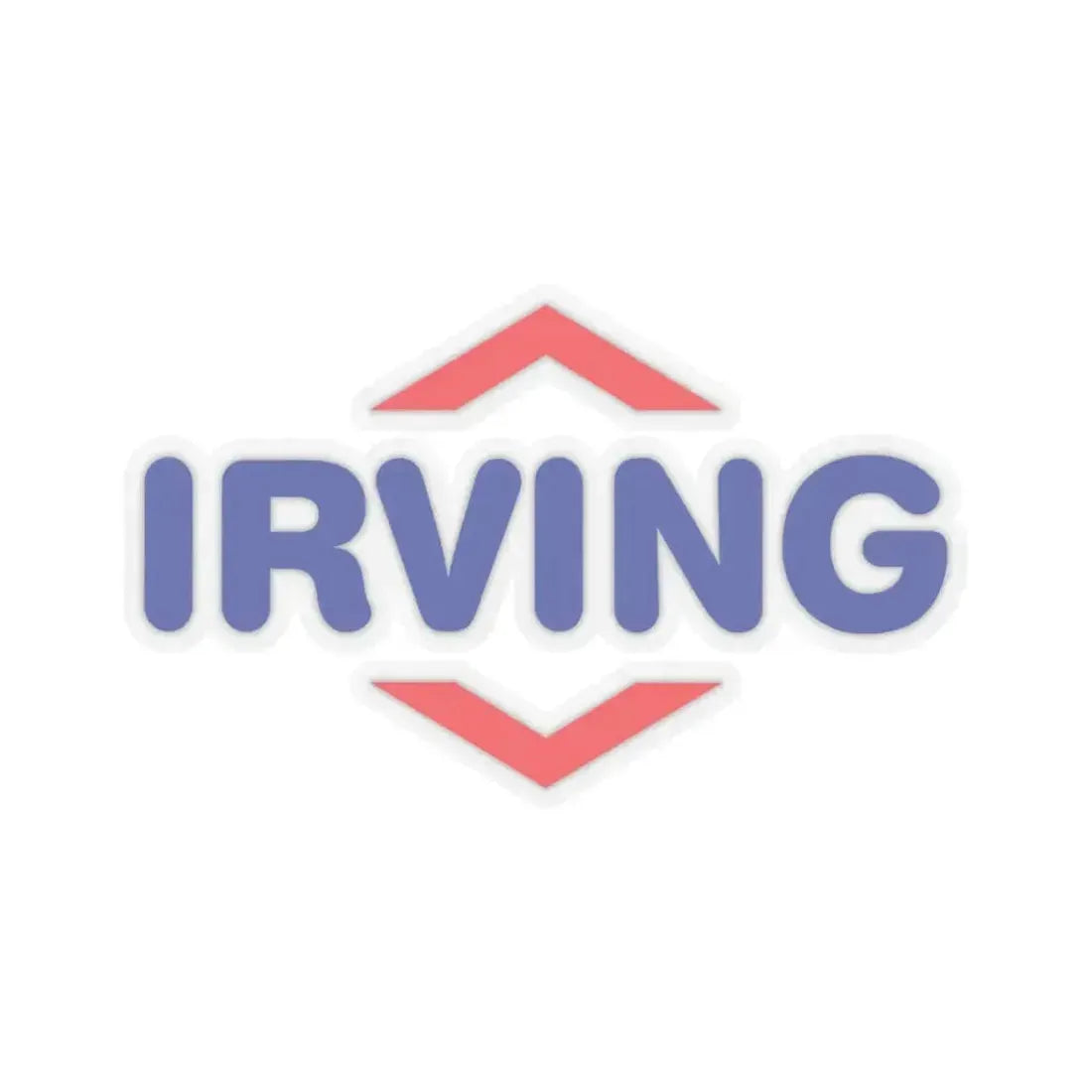 Irving Oil (new) (Logo) STICKER Vinyl Kiss-Cut Decal 6 Inch Transparent - The Sticker Space