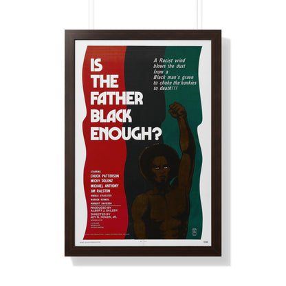 IS THE FATHER BLACK ENOUGH (NIGHT OF THE STRANGLER) 1972 - Framed Movie Poster-20" x 30"-The Sticker Space