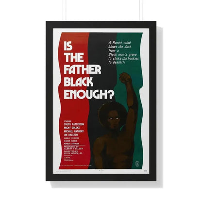 IS THE FATHER BLACK ENOUGH (NIGHT OF THE STRANGLER) 1972 - Framed Movie Poster - The Sticker Space