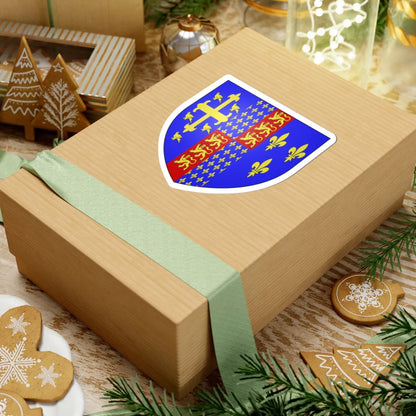 Isabella of Valois Arms (England) (Coat of Arms) STICKER Vinyl Kiss-Cut Decal - The Sticker Space