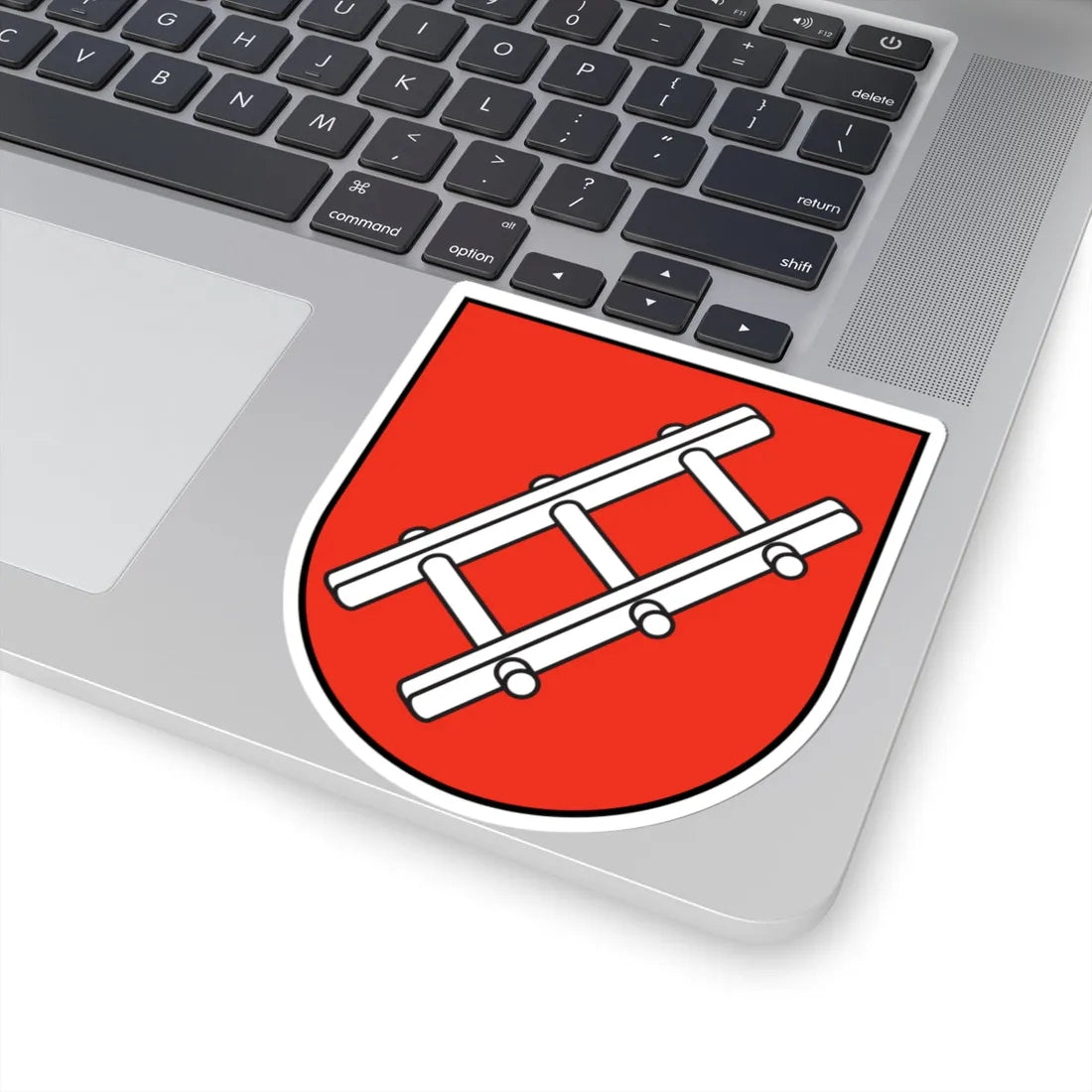 Isenthal-coat of arms (Switzerland) (Coat of Arms) STICKER Vinyl Kiss-Cut Decal - The Sticker Space