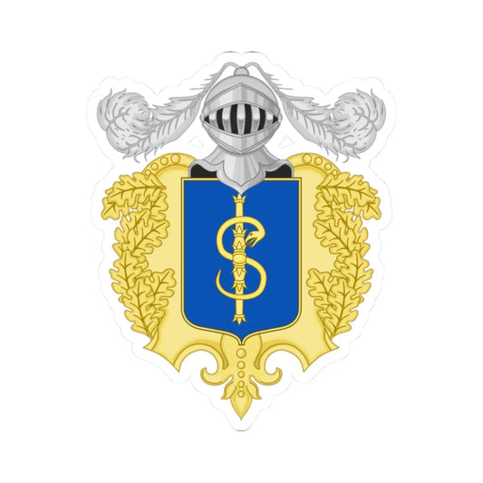 Isernia-Stemma (Italy) (Coat of Arms) STICKER Vinyl Kiss-Cut Decal 2 Inch White - The Sticker Space