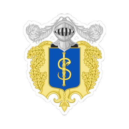 Isernia-Stemma (Italy) (Coat of Arms) STICKER Vinyl Kiss-Cut Decal 4 Inch White - The Sticker Space