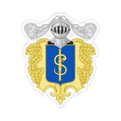 Isernia-Stemma (Italy) (Coat of Arms) STICKER Vinyl Kiss-Cut Decal 6 Inch White - The Sticker Space