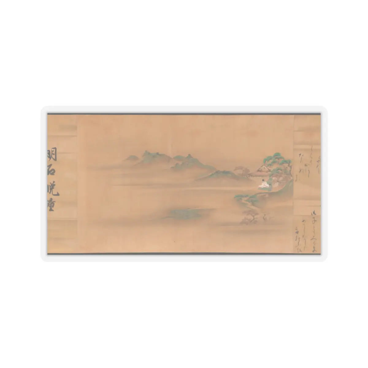 Ishiyama Moroka - Eight Views from The Tale of Genji - unknown v10 - STICKER Vinyl Kiss-Cut Decal