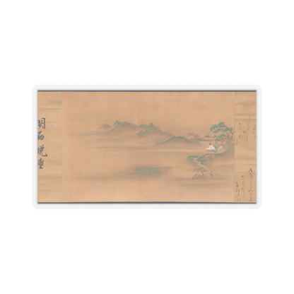 Ishiyama Moroka - Eight Views from The Tale of Genji - unknown v10 - STICKER Vinyl Kiss-Cut Decal