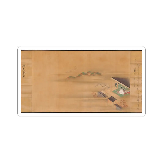 Ishiyama Moroka - Eight Views from The Tale of Genji - unknown v14 - STICKER Vinyl Kiss-Cut Decal
