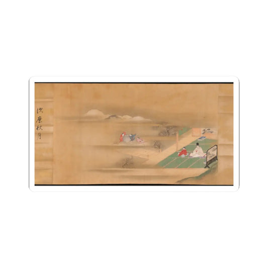 Ishiyama Moroka - Eight Views from The Tale of Genji - unknown v16 - STICKER Vinyl Kiss-Cut Decal