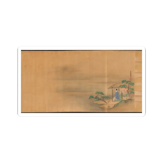Ishiyama Moroka - Eight Views from The Tale of Genji - unknown v18 - STICKER Vinyl Kiss-Cut Decal