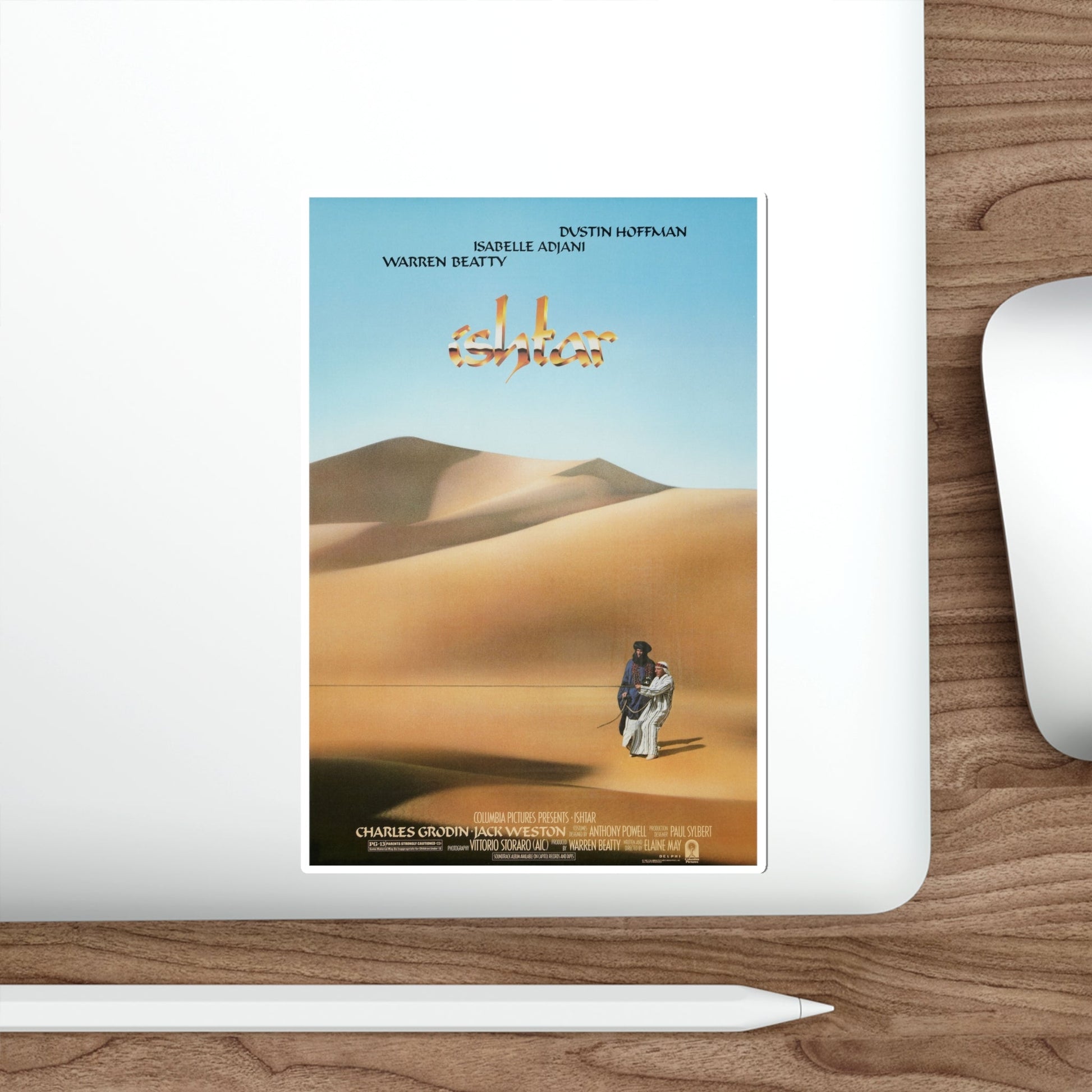 Ishtar 1987 Movie Poster STICKER Vinyl Die-Cut Decal-The Sticker Space