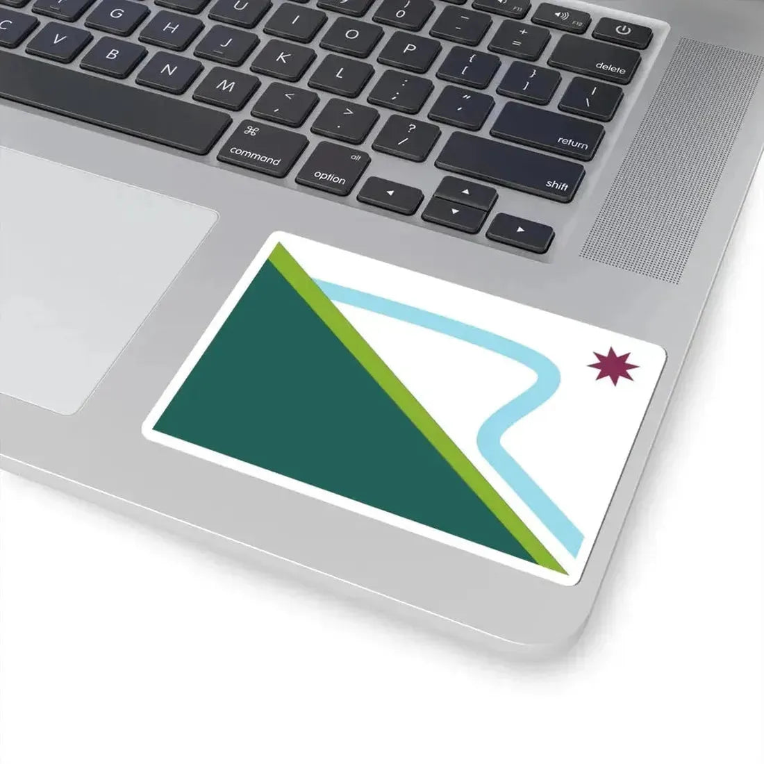 Isla de Maipo Flag (Chile) STICKER Vinyl Kiss-Cut Decal - The Sticker Space