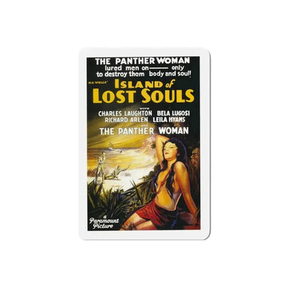 ISLAND OF LOST SOULS 1932 Movie Poster - Refrigerator Magnet - The Sticker Space