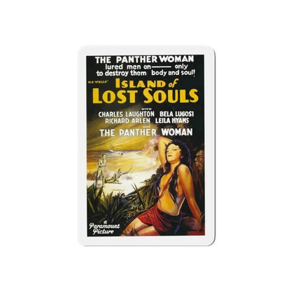 ISLAND OF LOST SOULS 1932 Movie Poster - Refrigerator Magnet - The Sticker Space