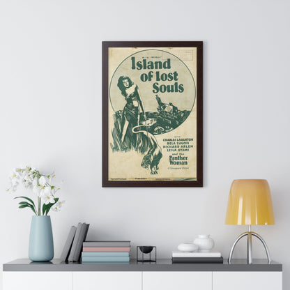 ISLAND OF LOST SOULS (3) 1932 - Framed Movie Poster-The Sticker Space