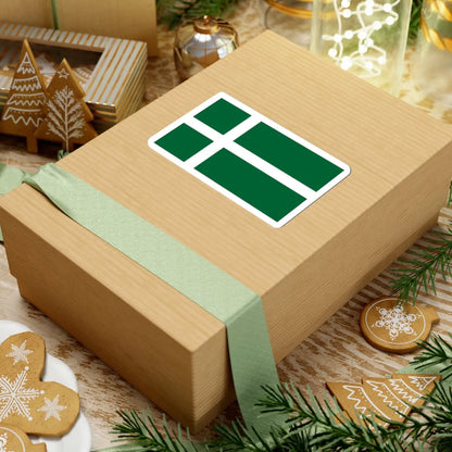 Isle of Barra flag (Scotland) STICKER Vinyl Kiss-Cut Decal - The Sticker Space