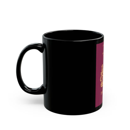 Isle Of Man Passport - Black Coffee Mug