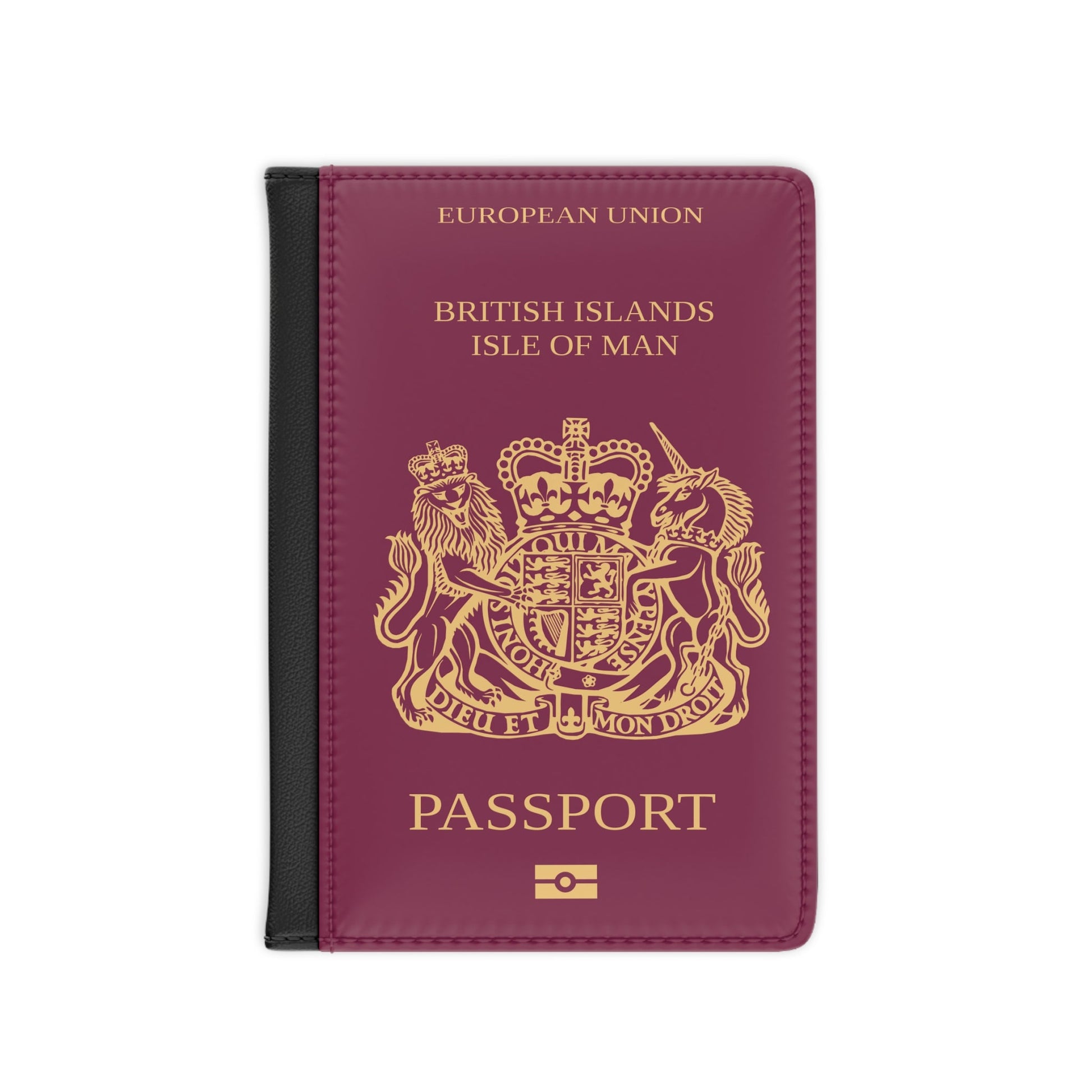 Isle Of Man Passport - Passport Holder-3.9" x 5.8"-The Sticker Space