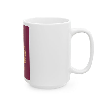 Isle Of Man Passport - White Coffee Mug