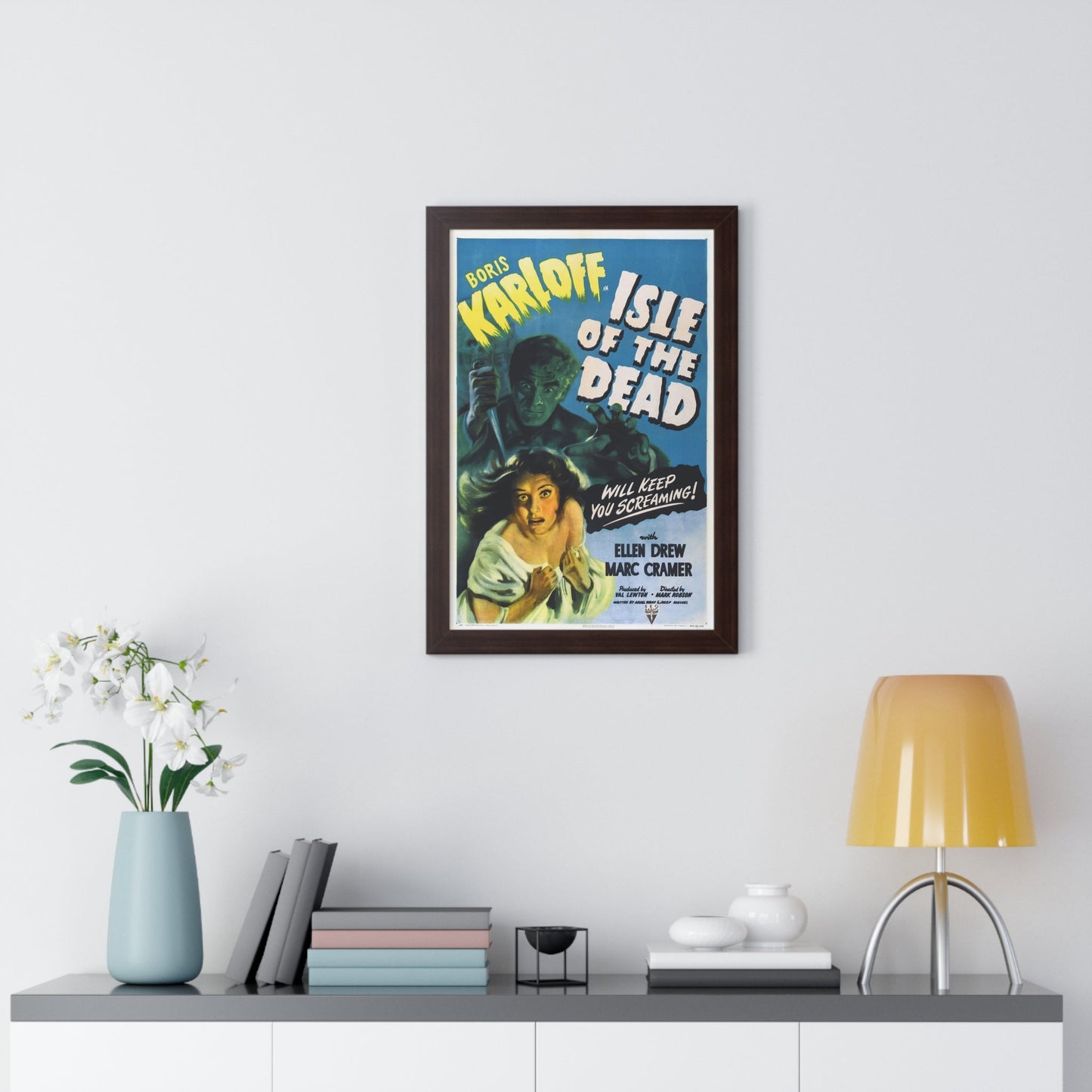 ISLE OF THE DEAD 1945 - Framed Movie Poster-The Sticker Space