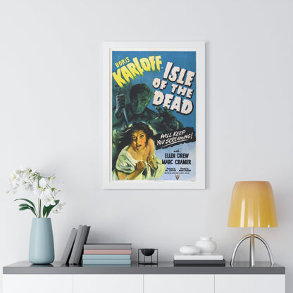 ISLE OF THE DEAD 1945 - Framed Movie Poster-The Sticker Space