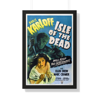 ISLE OF THE DEAD 1945 - Framed Movie Poster-20" x 30"-The Sticker Space