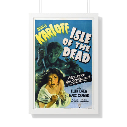 ISLE OF THE DEAD 1945 - Framed Movie Poster-20" x 30"-The Sticker Space