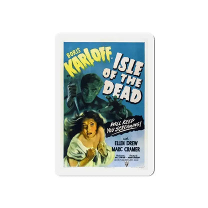 ISLE OF THE DEAD 1945 Movie Poster - Refrigerator Magnet - The Sticker Space