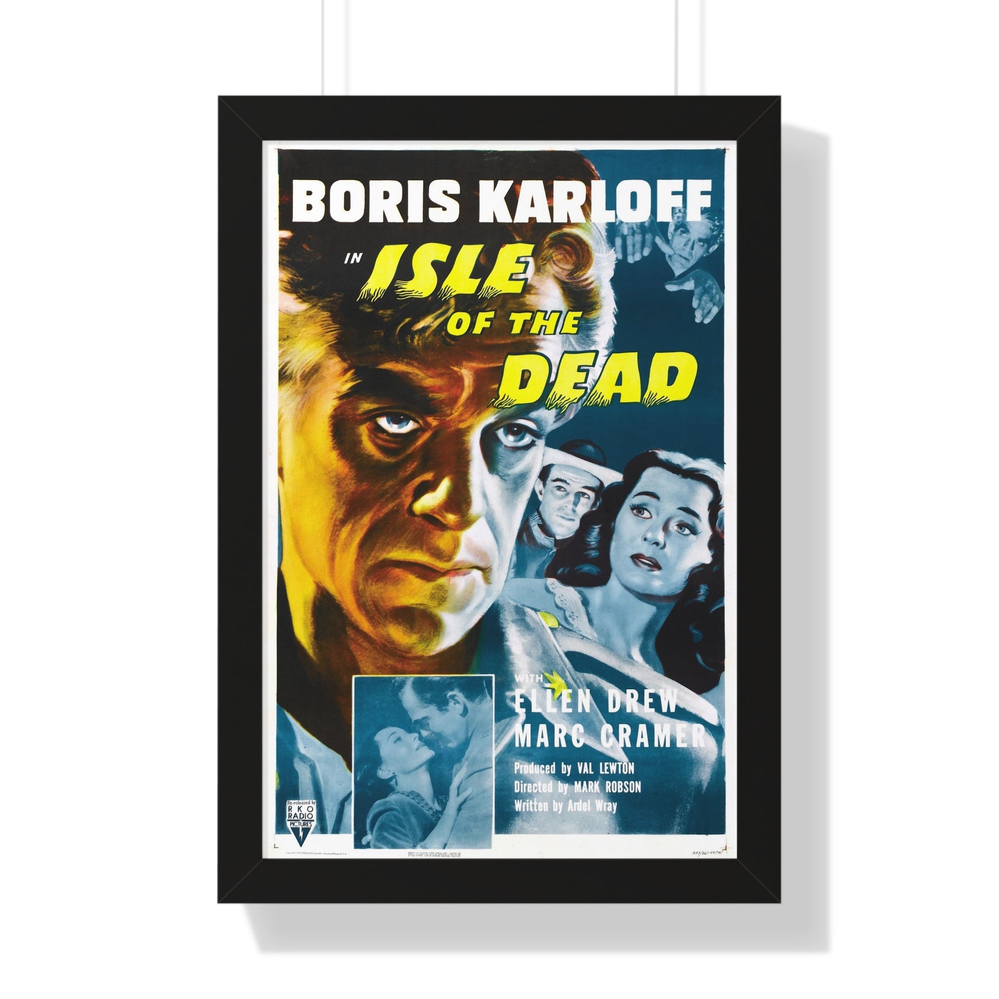 ISLE OF THE DEAD (2) 1945 - Framed Movie Poster-16″ x 24″-The Sticker Space