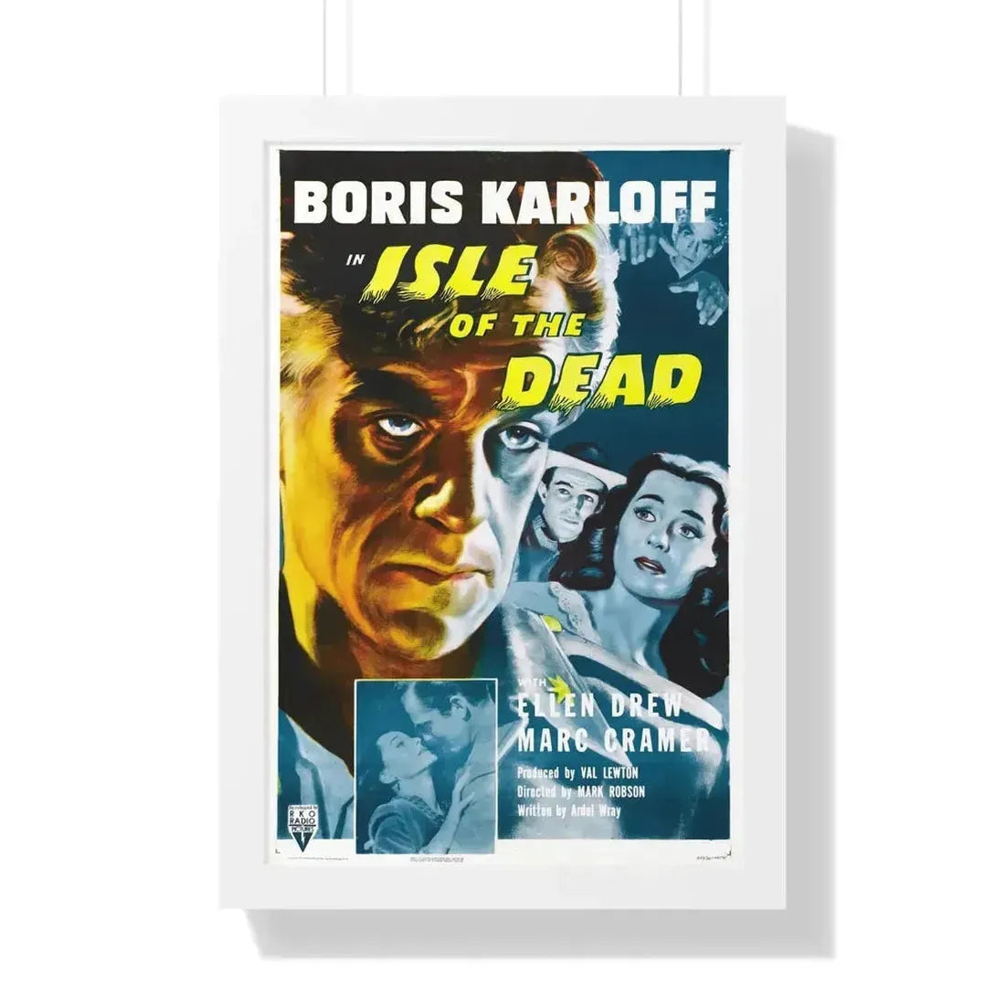 ISLE OF THE DEAD (2) 1945 - Framed Movie Poster - The Sticker Space