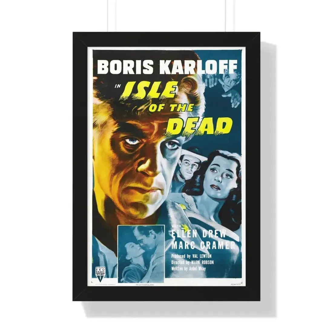 ISLE OF THE DEAD (2) 1945 - Framed Movie Poster - The Sticker Space
