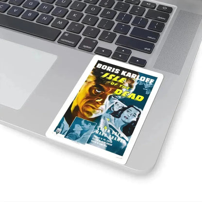 ISLE OF THE DEAD (2) 1945 Movie Poster - STICKER Vinyl Kiss-Cut Decal - The Sticker Space