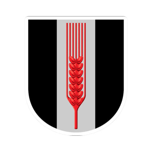 Isojoki.vaakuna (Finland) (Coat of Arms) STICKER Vinyl Kiss-Cut Decal 2 Inch White - The Sticker Space