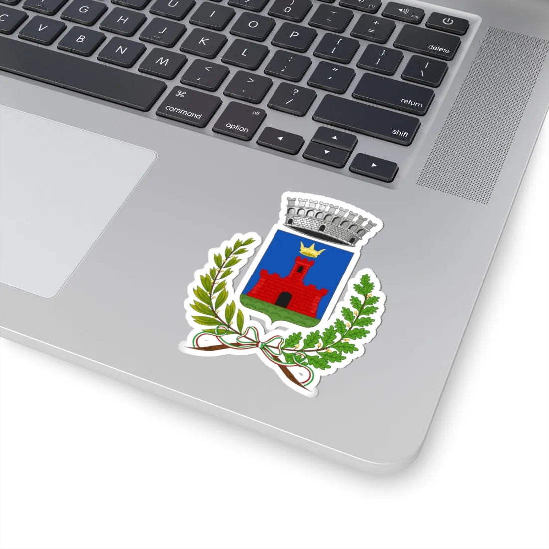 Isolabona-Stemma (Italy) (Coat of Arms) STICKER Vinyl Kiss-Cut Decal - The Sticker Space