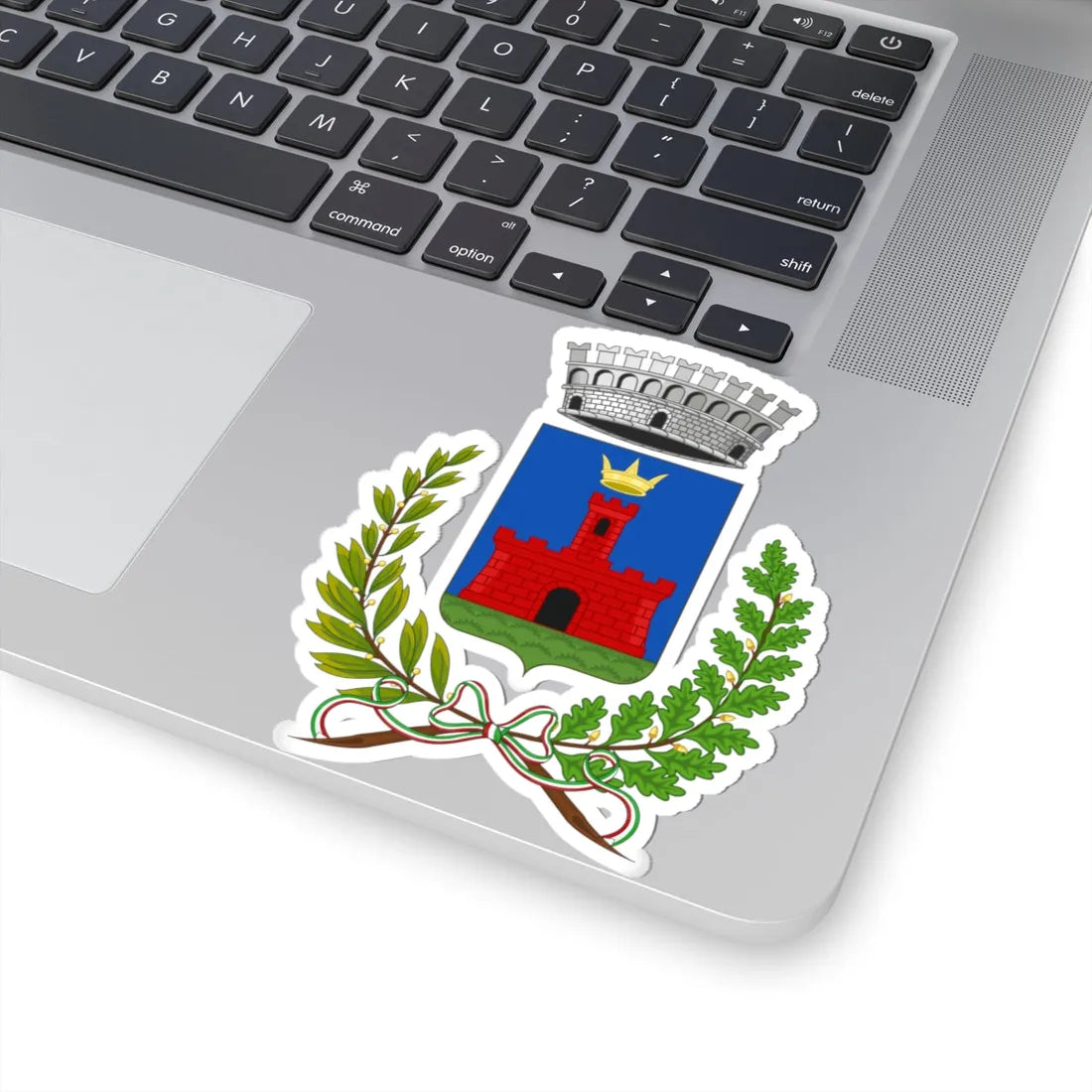 Isolabona-Stemma (Italy) (Coat of Arms) STICKER Vinyl Kiss-Cut Decal - The Sticker Space