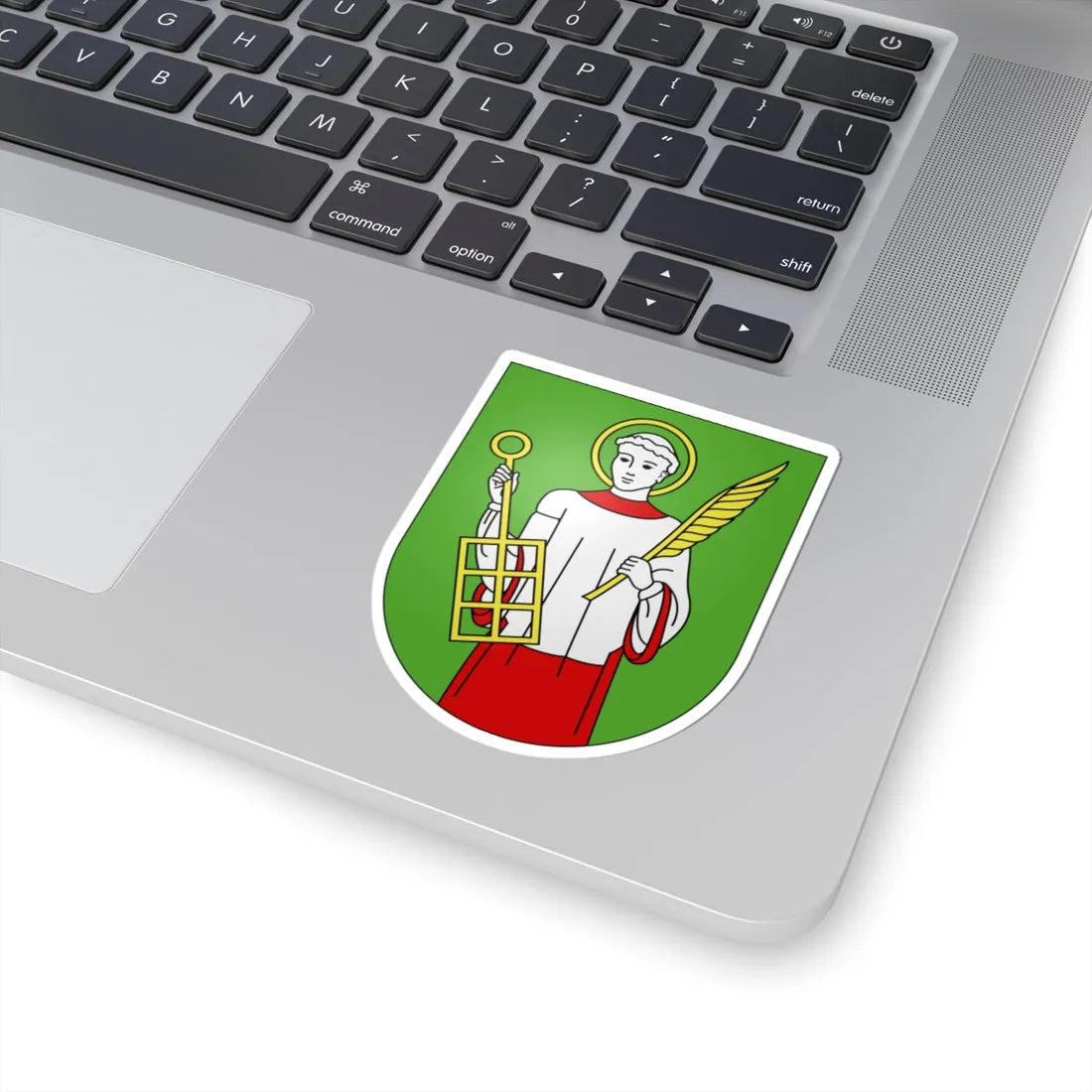 Isone-coat of arms (Switzerland) (Coat of Arms) STICKER Vinyl Kiss-Cut Decal - The Sticker Space