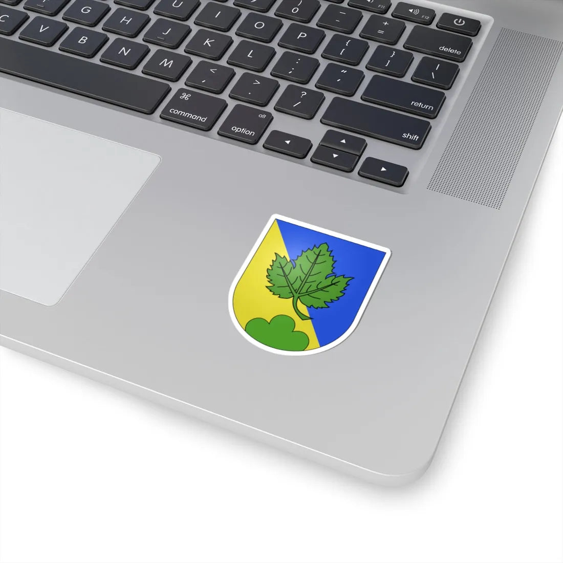 Isérables-coat of arms (Switzerland) (Coat of Arms) STICKER Vinyl Kiss-Cut Decal - The Sticker Space