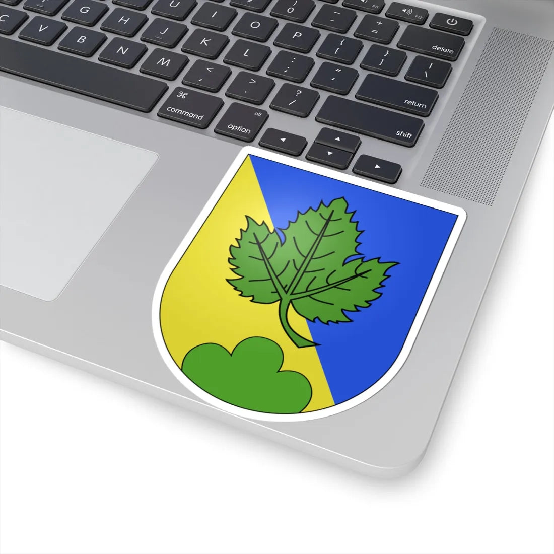 Isérables-coat of arms (Switzerland) (Coat of Arms) STICKER Vinyl Kiss-Cut Decal - The Sticker Space