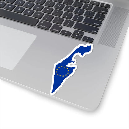 Israel EU (Israel) STICKER Vinyl Kiss-Cut Decal - The Sticker Space