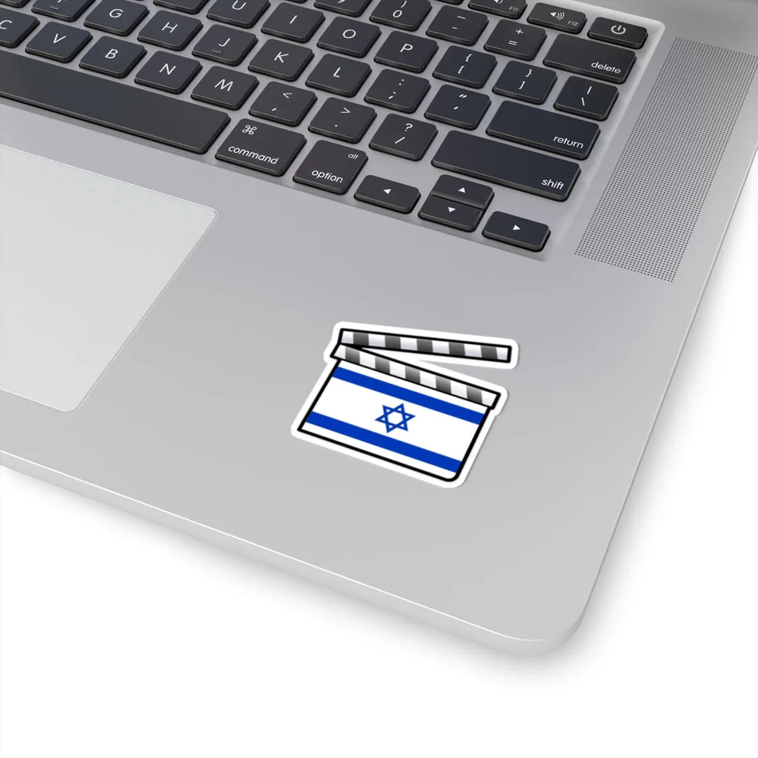 Israel film clapperboard (Israel) STICKER Vinyl Kiss-Cut Decal - The Sticker Space