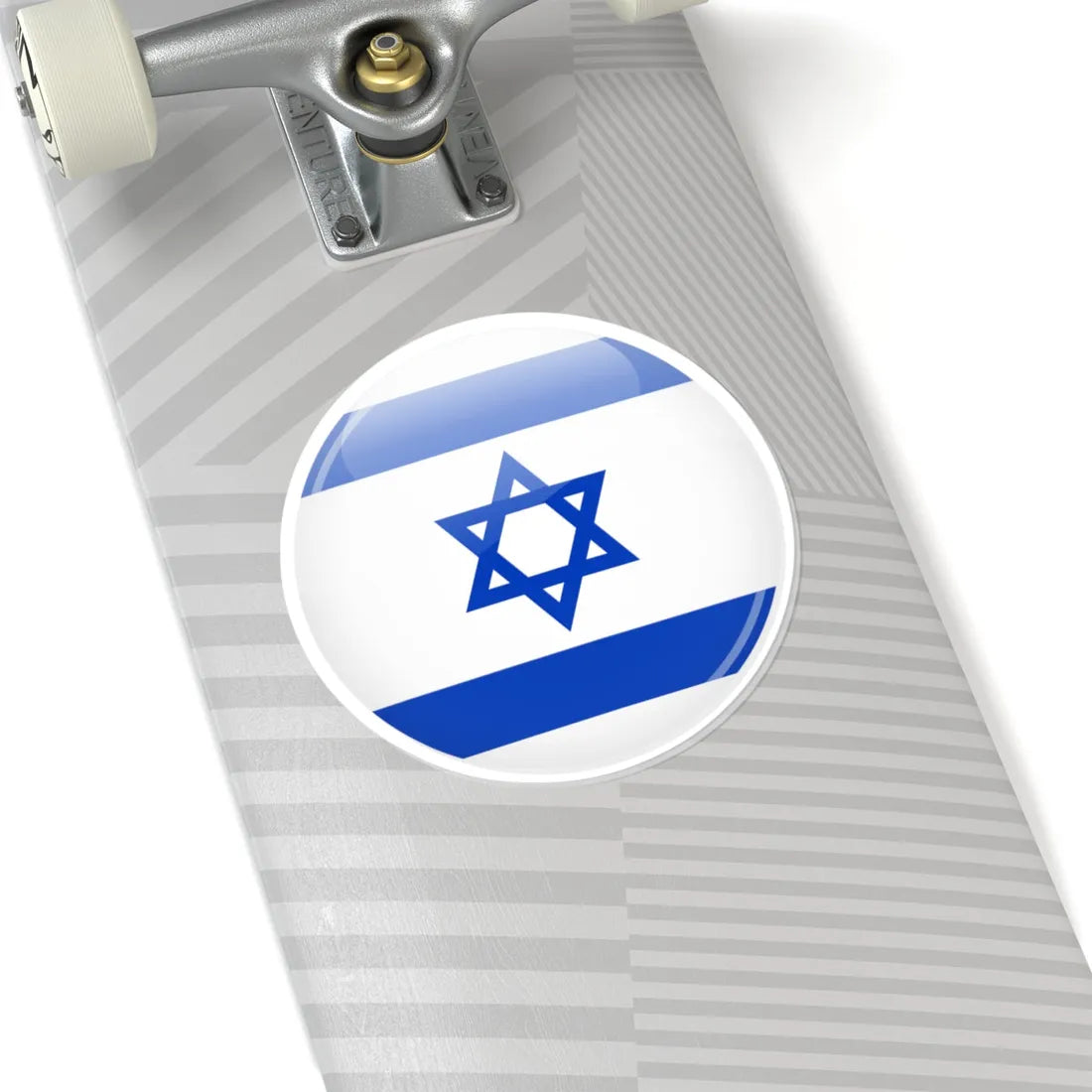 Israel flag icon (Israel) STICKER Vinyl Kiss-Cut Decal - The Sticker Space