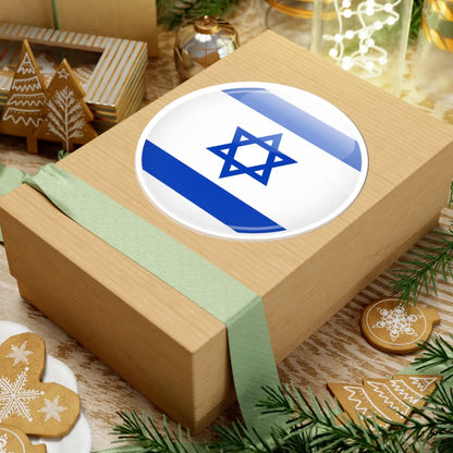 Israel flag icon (Israel) STICKER Vinyl Kiss-Cut Decal - The Sticker Space