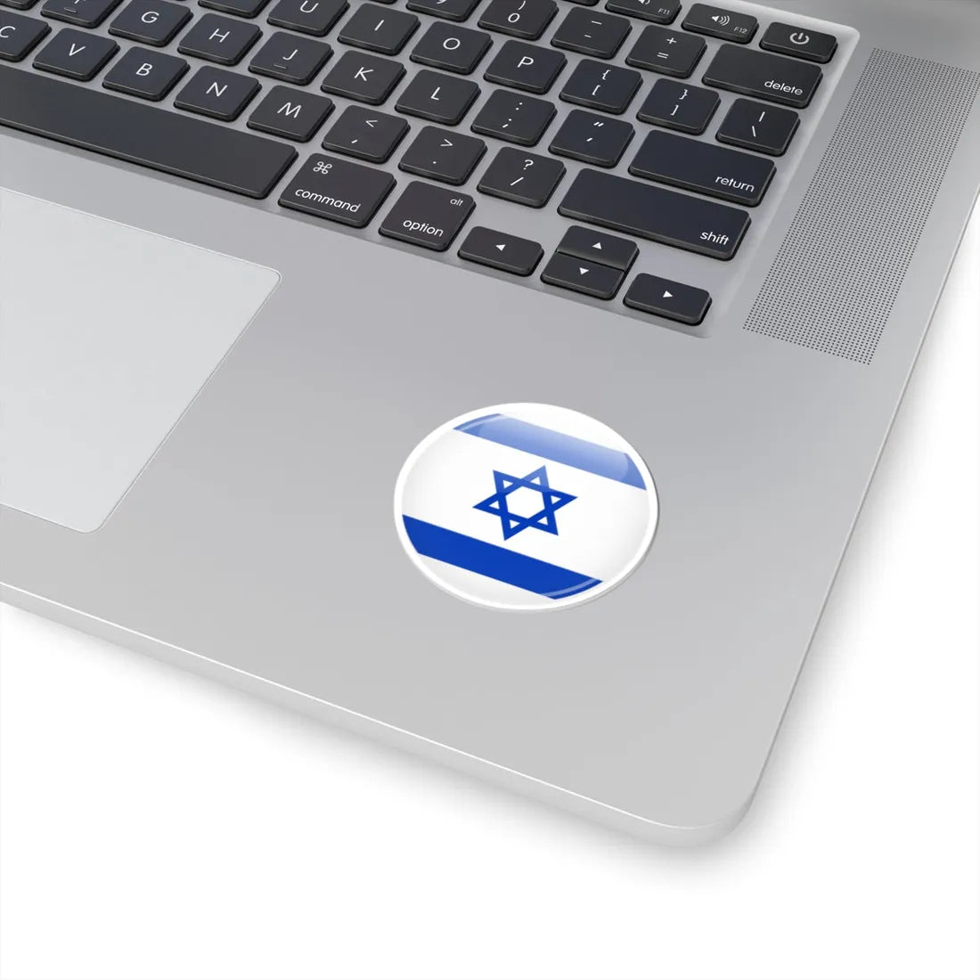 Israel flag icon (Israel) STICKER Vinyl Kiss-Cut Decal - The Sticker Space
