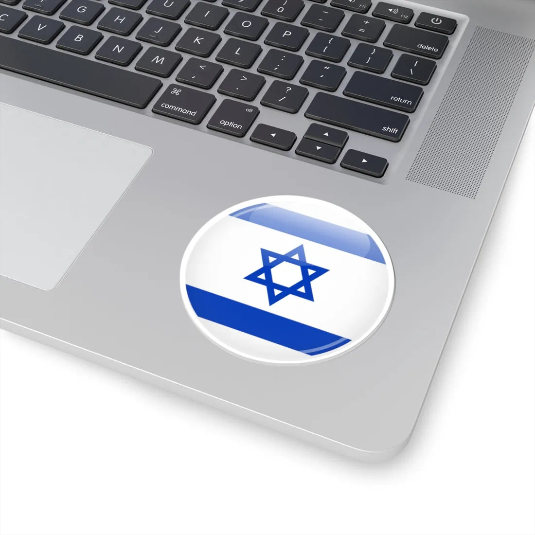 Israel flag icon (Israel) STICKER Vinyl Kiss-Cut Decal - The Sticker Space