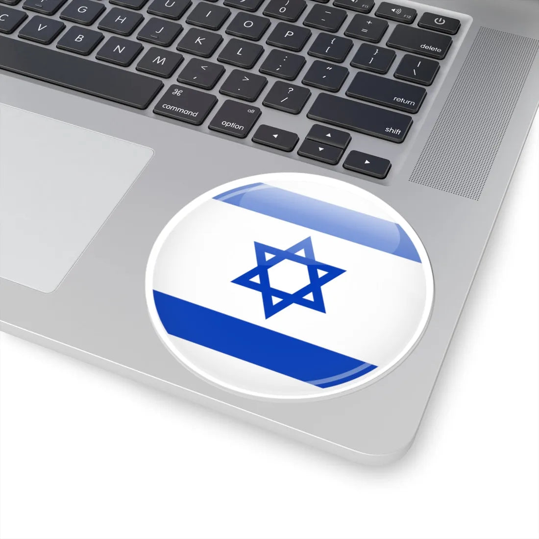 Israel flag icon (Israel) STICKER Vinyl Kiss-Cut Decal - The Sticker Space