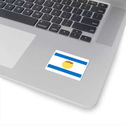 Israeli Falafel Flag 2 (Israel) STICKER Vinyl Kiss-Cut Decal - The Sticker Space
